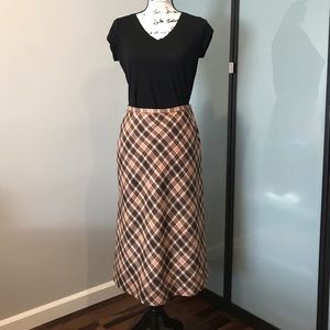 Charter Club Plaid Skirt, size 4